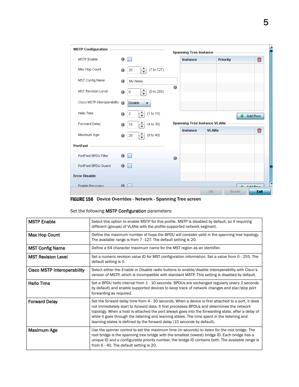 Brocade Mobility Access Point System Reference Guide (Supporting software release 5.5.0.0 and later) User Manual | Page 313 / 854