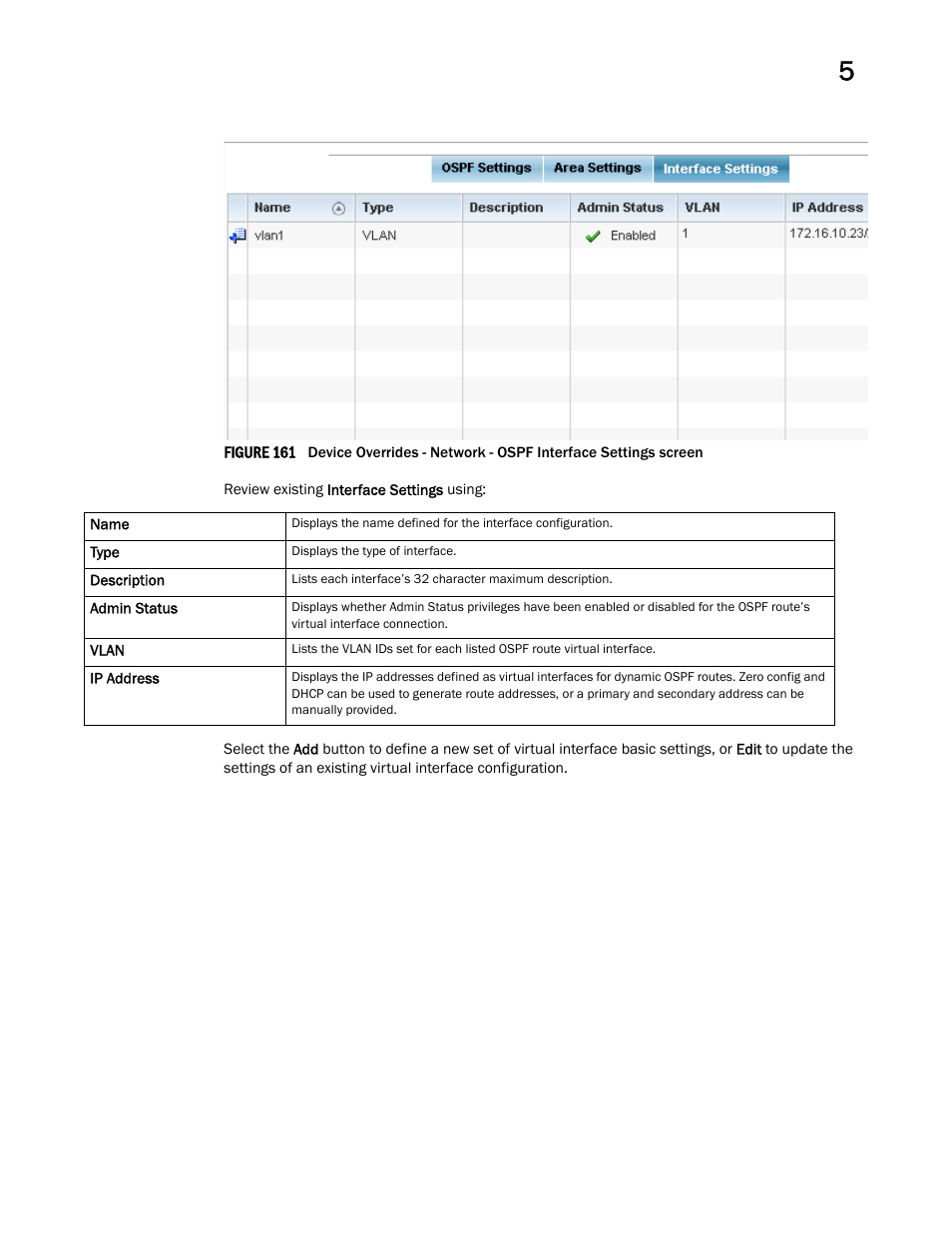 Brocade Mobility Access Point System Reference Guide (Supporting software release 5.5.0.0 and later) User Manual | Page 321 / 854