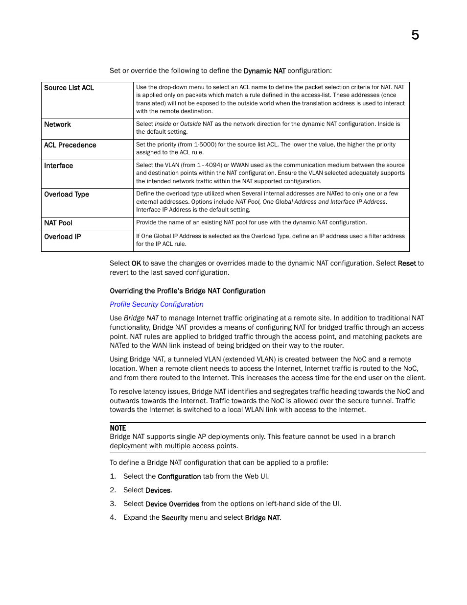 Brocade Mobility Access Point System Reference Guide (Supporting software release 5.5.0.0 and later) User Manual | Page 363 / 854