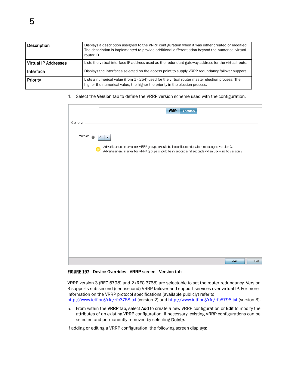 Brocade Mobility Access Point System Reference Guide (Supporting software release 5.5.0.0 and later) User Manual | Page 368 / 854