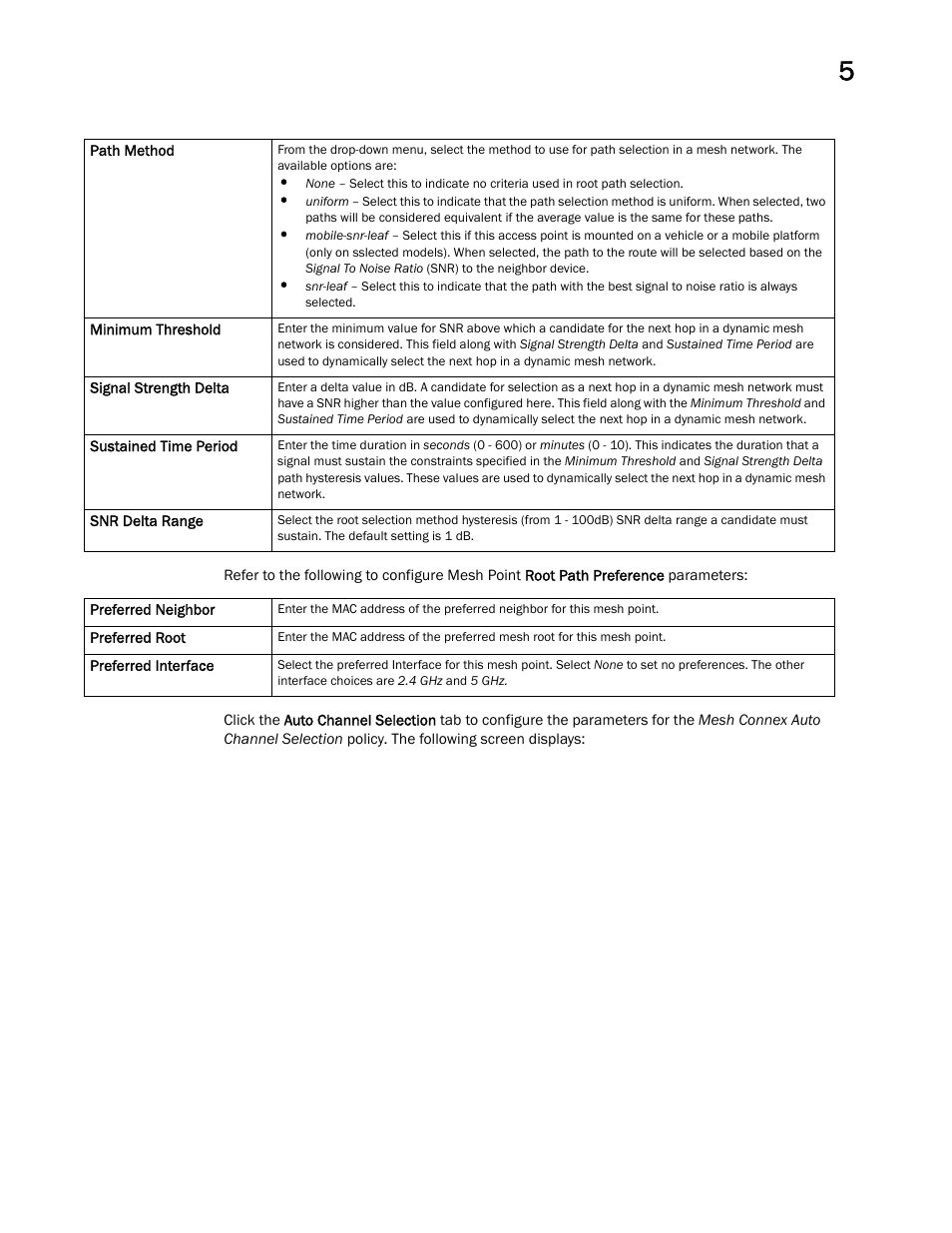 Brocade Mobility Access Point System Reference Guide (Supporting software release 5.5.0.0 and later) User Manual | Page 383 / 854