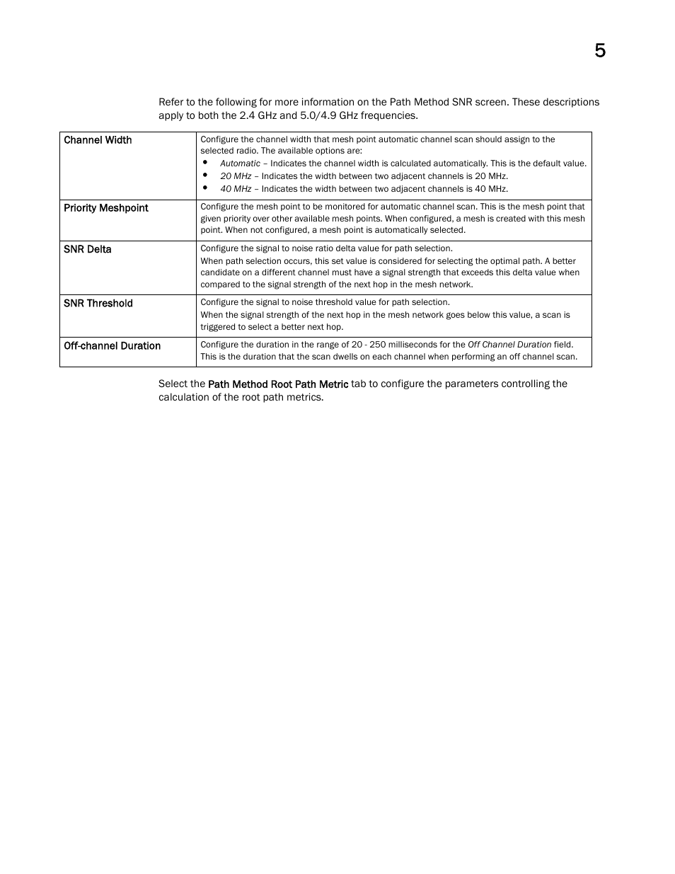 Brocade Mobility Access Point System Reference Guide (Supporting software release 5.5.0.0 and later) User Manual | Page 387 / 854