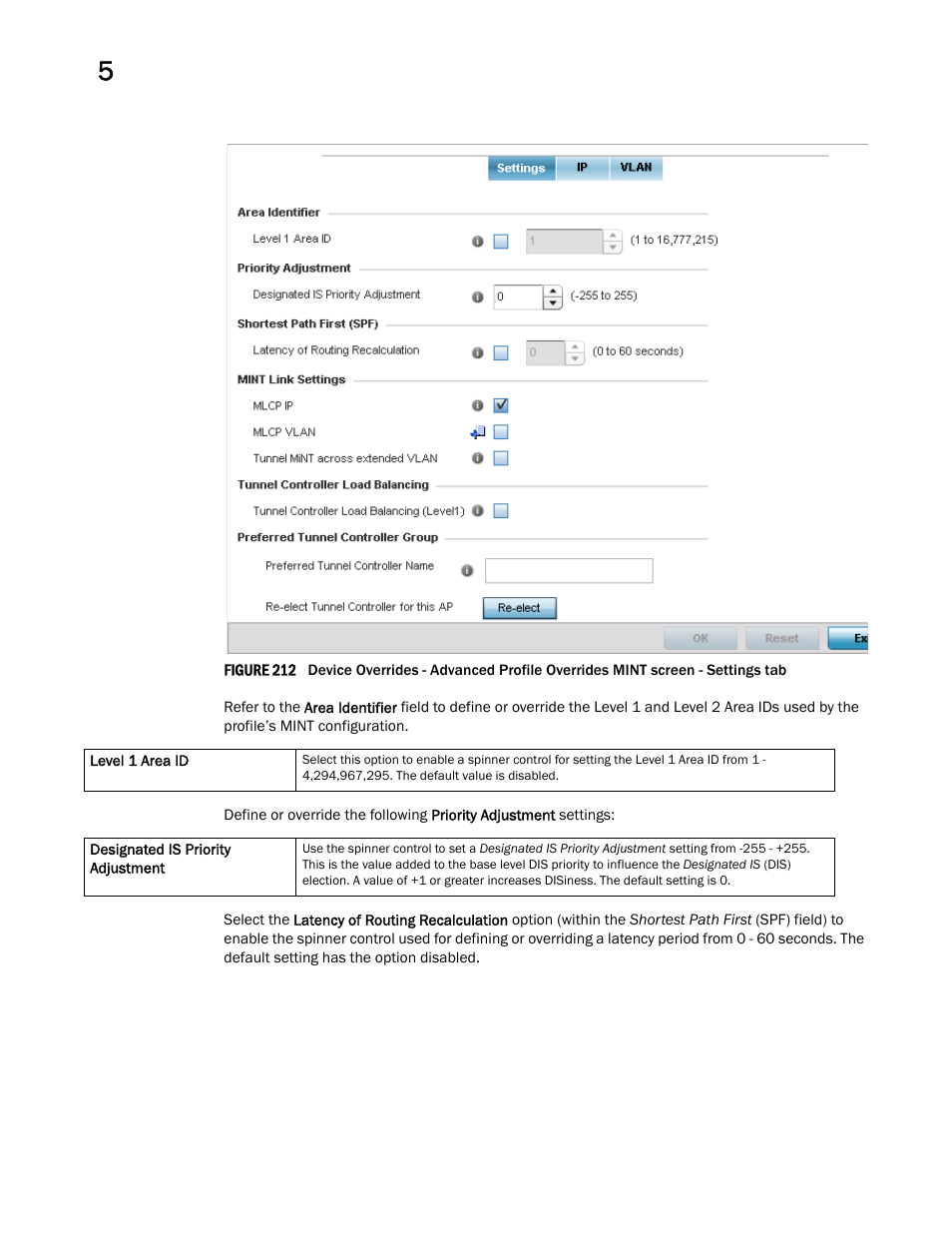 Brocade Mobility Access Point System Reference Guide (Supporting software release 5.5.0.0 and later) User Manual | Page 394 / 854