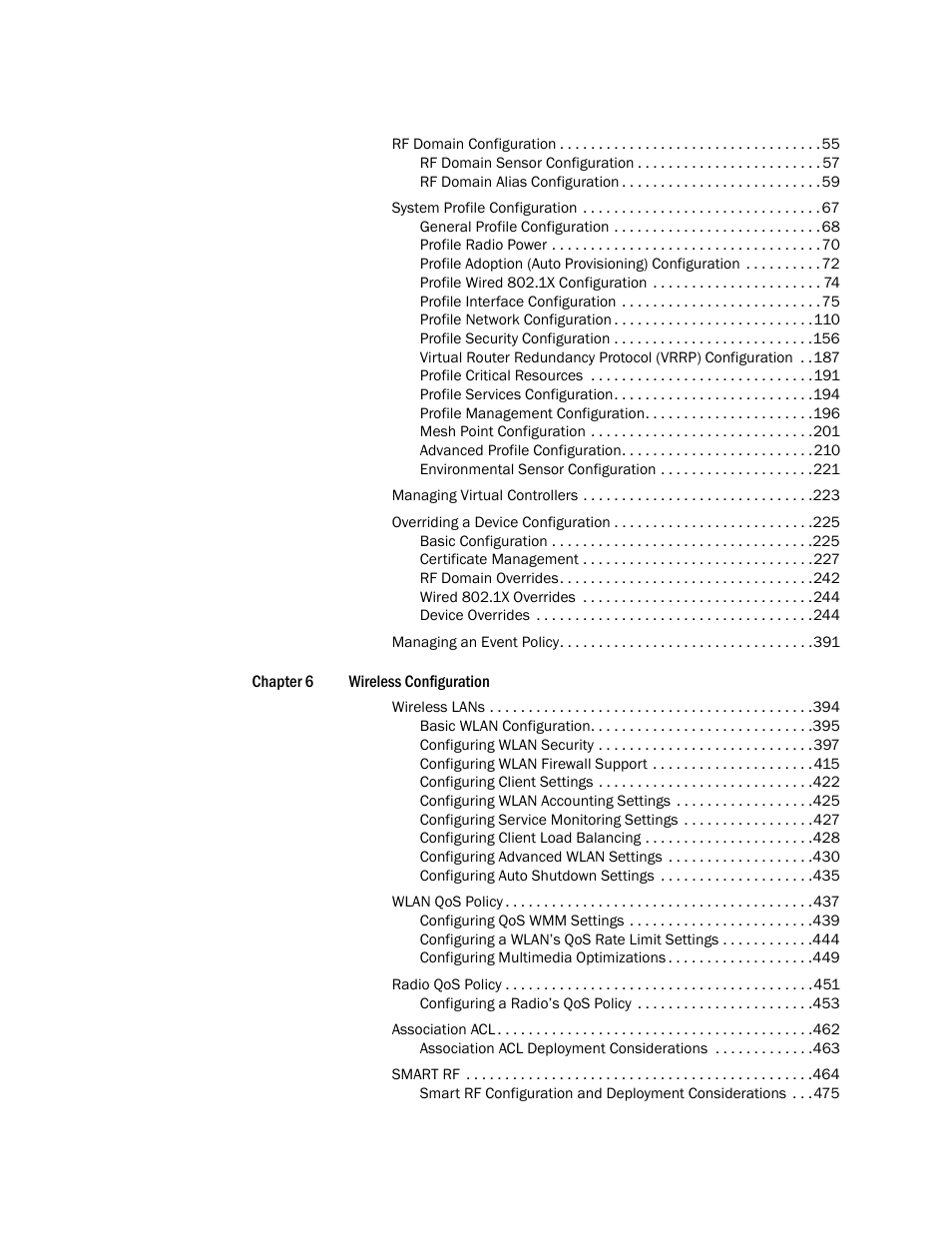 Brocade Mobility Access Point System Reference Guide (Supporting software release 5.5.0.0 and later) User Manual | Page 4 / 854