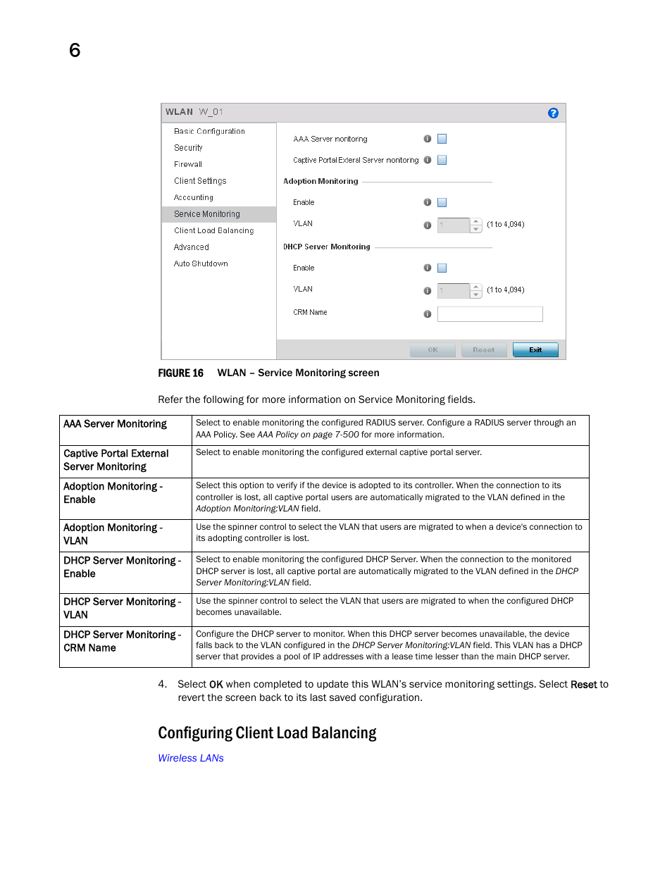 Configuring client load balancing | Brocade Mobility Access Point System Reference Guide (Supporting software release 5.5.0.0 and later) User Manual | Page 438 / 854