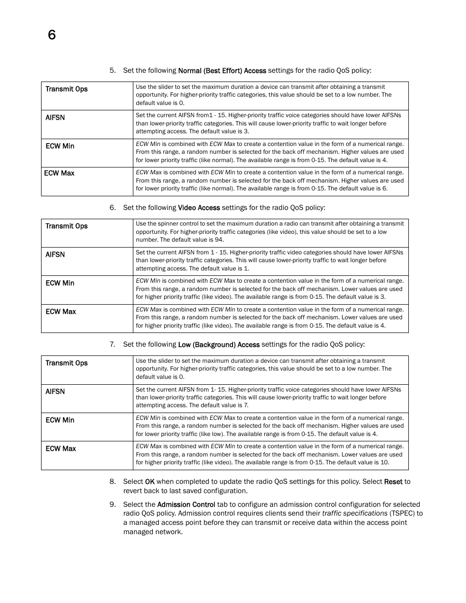 Brocade Mobility Access Point System Reference Guide (Supporting software release 5.5.0.0 and later) User Manual | Page 466 / 854