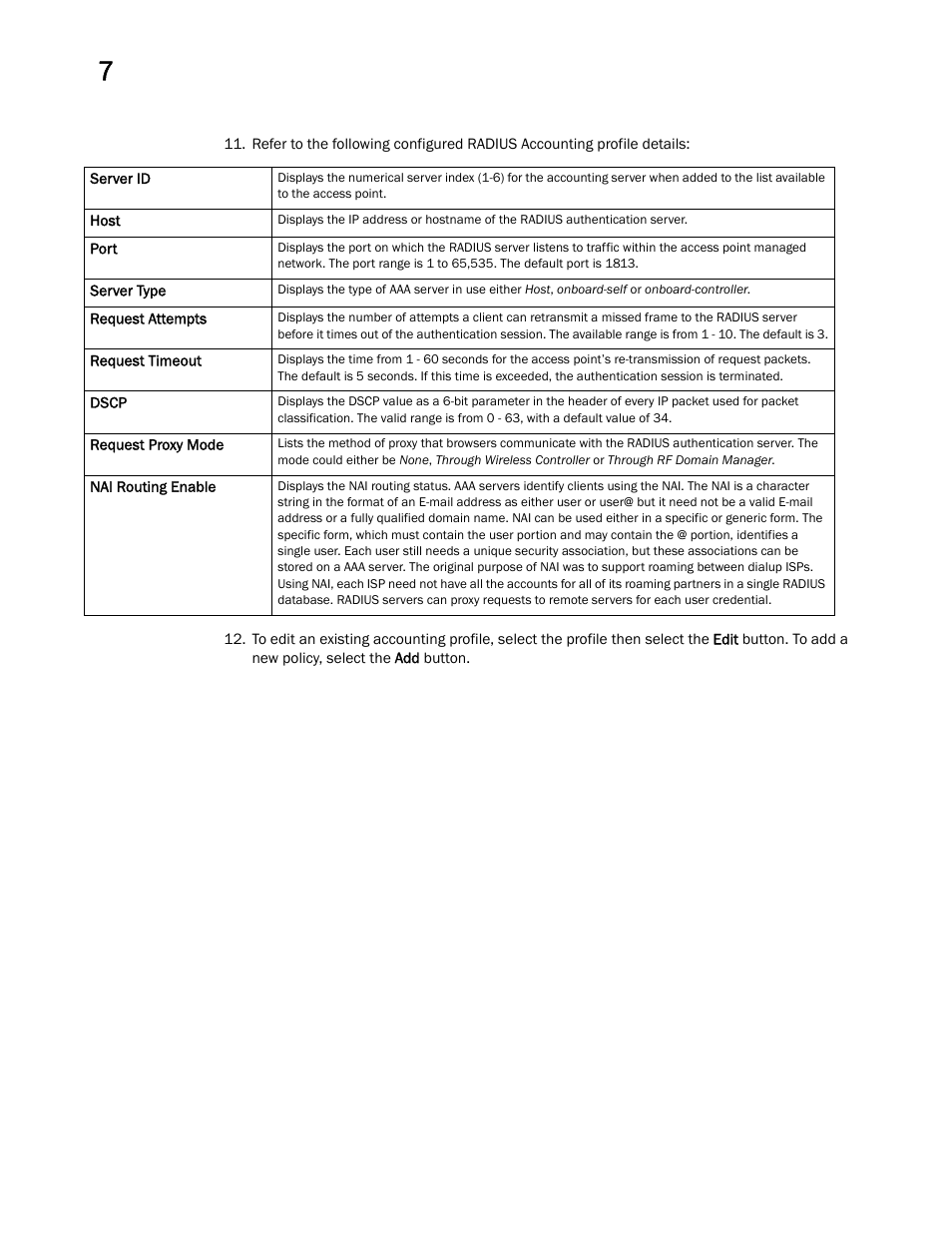 Brocade Mobility Access Point System Reference Guide (Supporting software release 5.5.0.0 and later) User Manual | Page 516 / 854