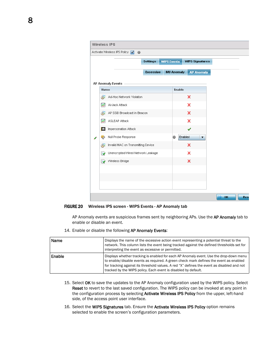 Brocade Mobility Access Point System Reference Guide (Supporting software release 5.5.0.0 and later) User Manual | Page 572 / 854