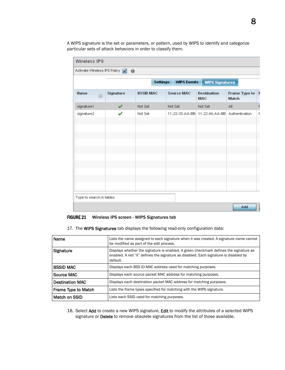 Brocade Mobility Access Point System Reference Guide (Supporting software release 5.5.0.0 and later) User Manual | Page 573 / 854