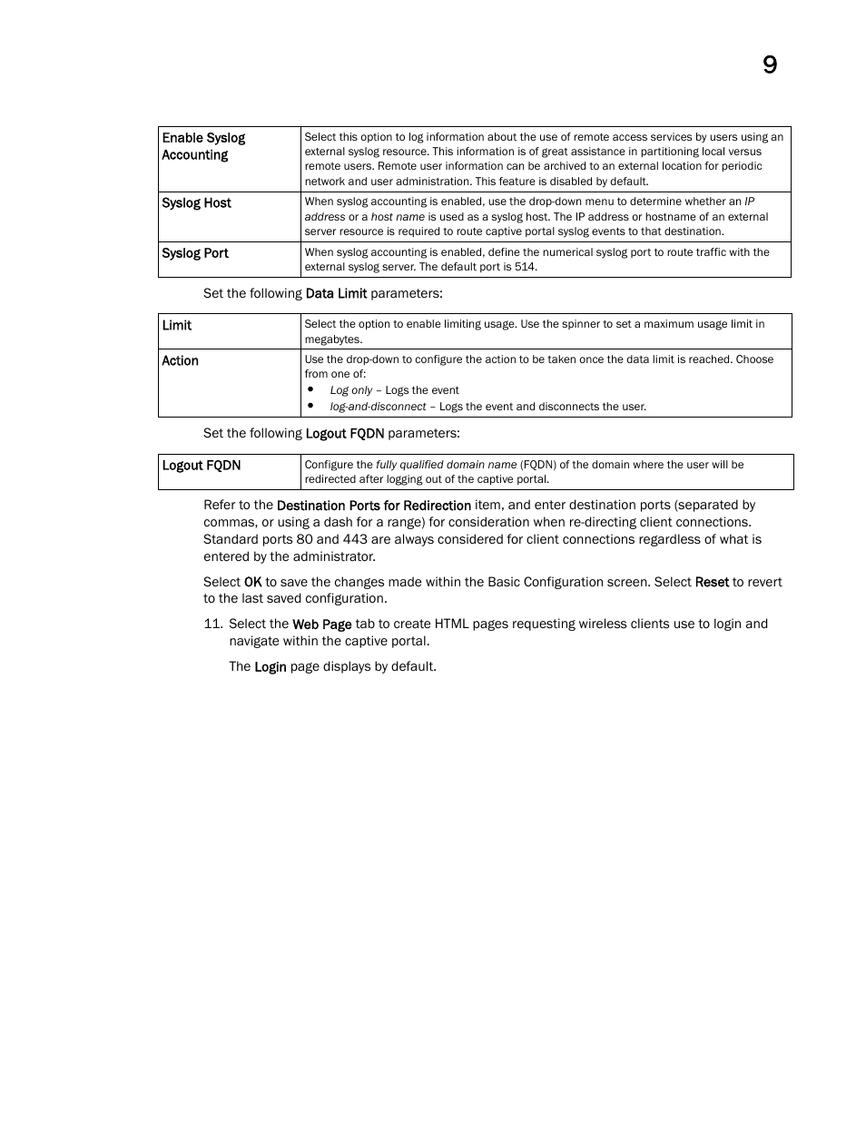 Brocade Mobility Access Point System Reference Guide (Supporting software release 5.5.0.0 and later) User Manual | Page 587 / 854