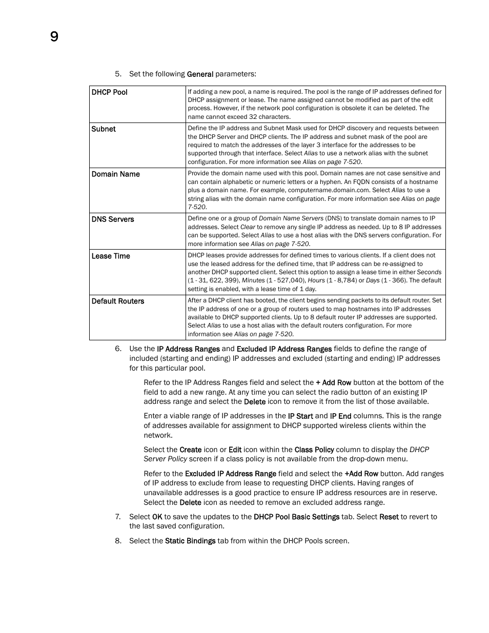 Brocade Mobility Access Point System Reference Guide (Supporting software release 5.5.0.0 and later) User Manual | Page 596 / 854