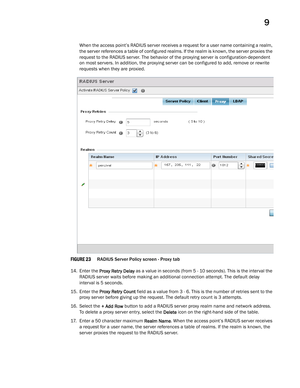 Brocade Mobility Access Point System Reference Guide (Supporting software release 5.5.0.0 and later) User Manual | Page 619 / 854