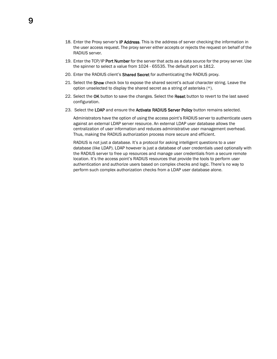 Brocade Mobility Access Point System Reference Guide (Supporting software release 5.5.0.0 and later) User Manual | Page 620 / 854