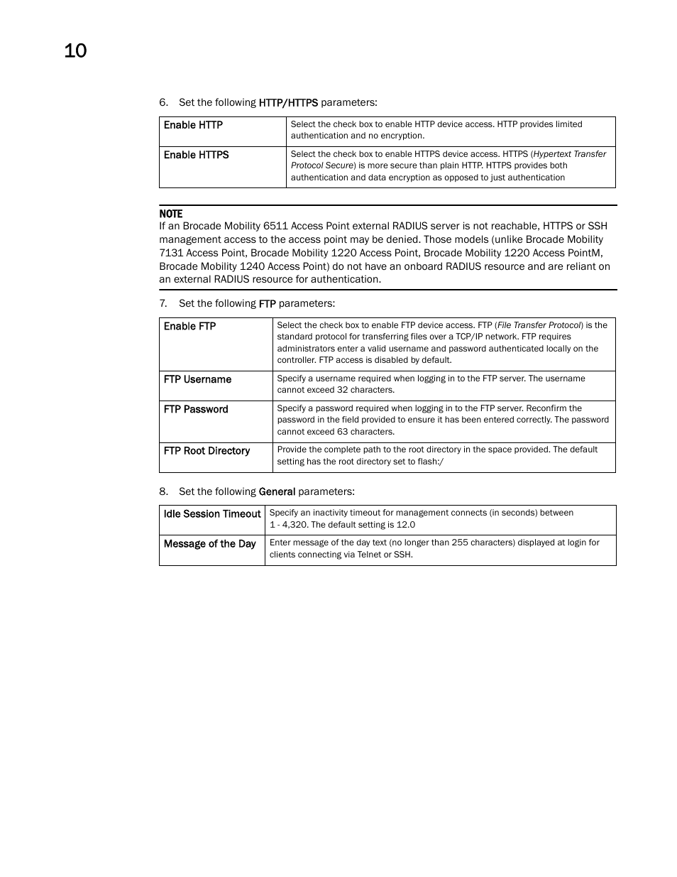 Brocade Mobility Access Point System Reference Guide (Supporting software release 5.5.0.0 and later) User Manual | Page 630 / 854