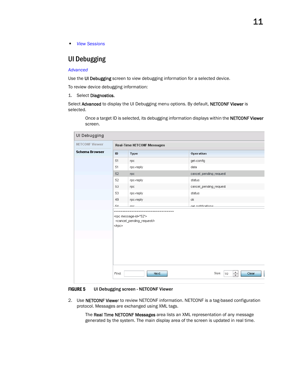 Ui debugging | Brocade Mobility Access Point System Reference Guide (Supporting software release 5.5.0.0 and later) User Manual | Page 645 / 854