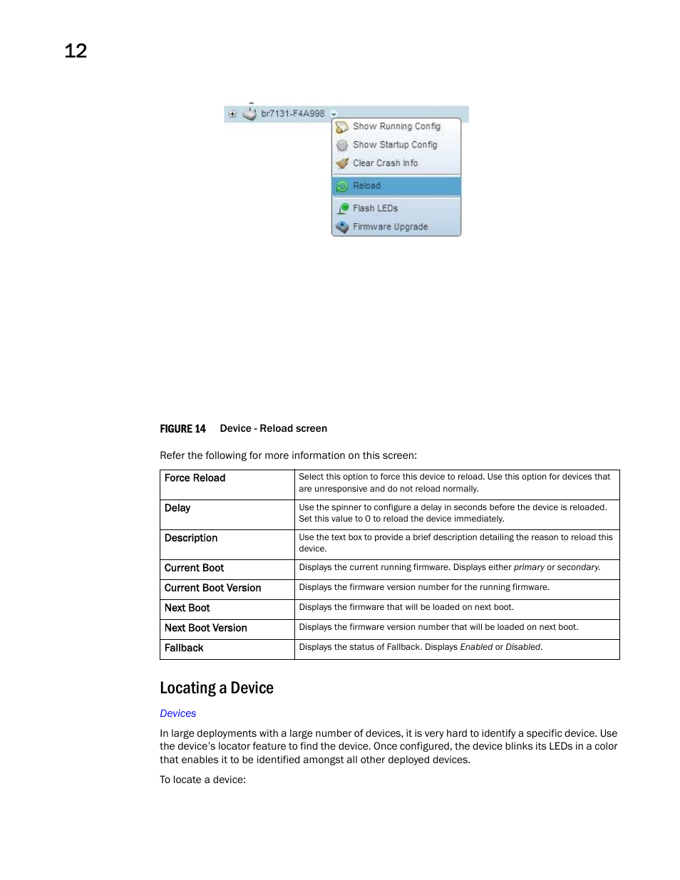 Locating a device | Brocade Mobility Access Point System Reference Guide (Supporting software release 5.5.0.0 and later) User Manual | Page 660 / 854