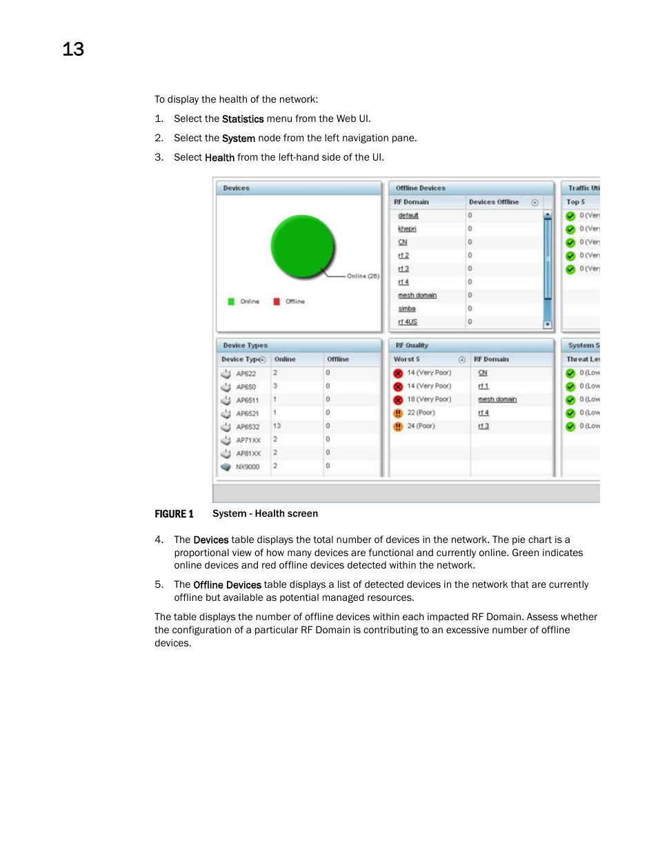 Brocade Mobility Access Point System Reference Guide (Supporting software release 5.5.0.0 and later) User Manual | Page 706 / 854