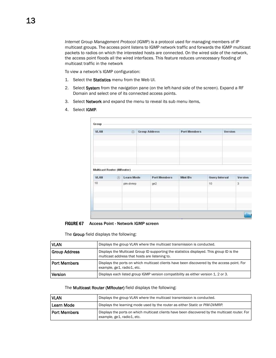 Brocade Mobility Access Point System Reference Guide (Supporting software release 5.5.0.0 and later) User Manual | Page 810 / 854