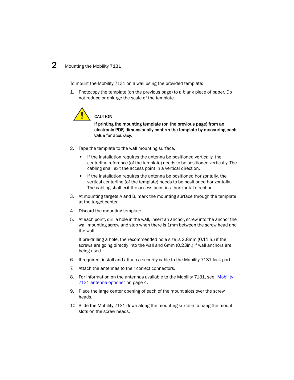 Brocade Mobility 7131 Installation Guide - Dependent Mode (Supporting software release 4.1.0.0 and later) User Manual | Page 18 / 52