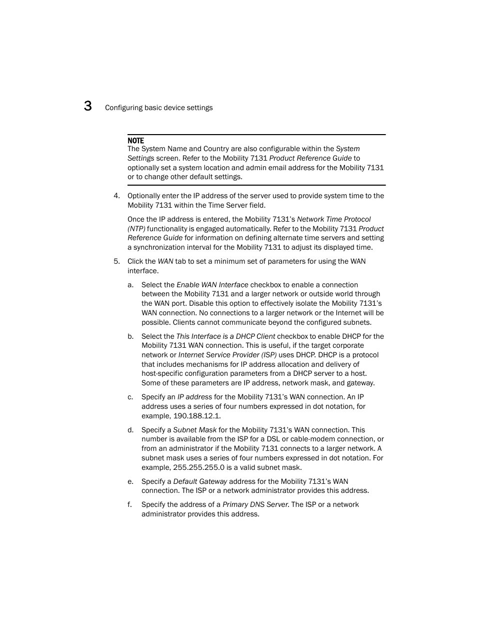 Brocade Mobility 7131 Installation Guide - Dependent Mode (Supporting software release 4.1.0.0 and later) User Manual | Page 34 / 52