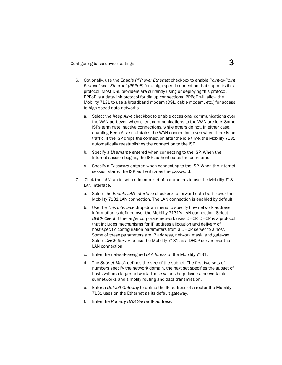 Brocade Mobility 7131 Installation Guide - Dependent Mode (Supporting software release 4.1.0.0 and later) User Manual | Page 35 / 52