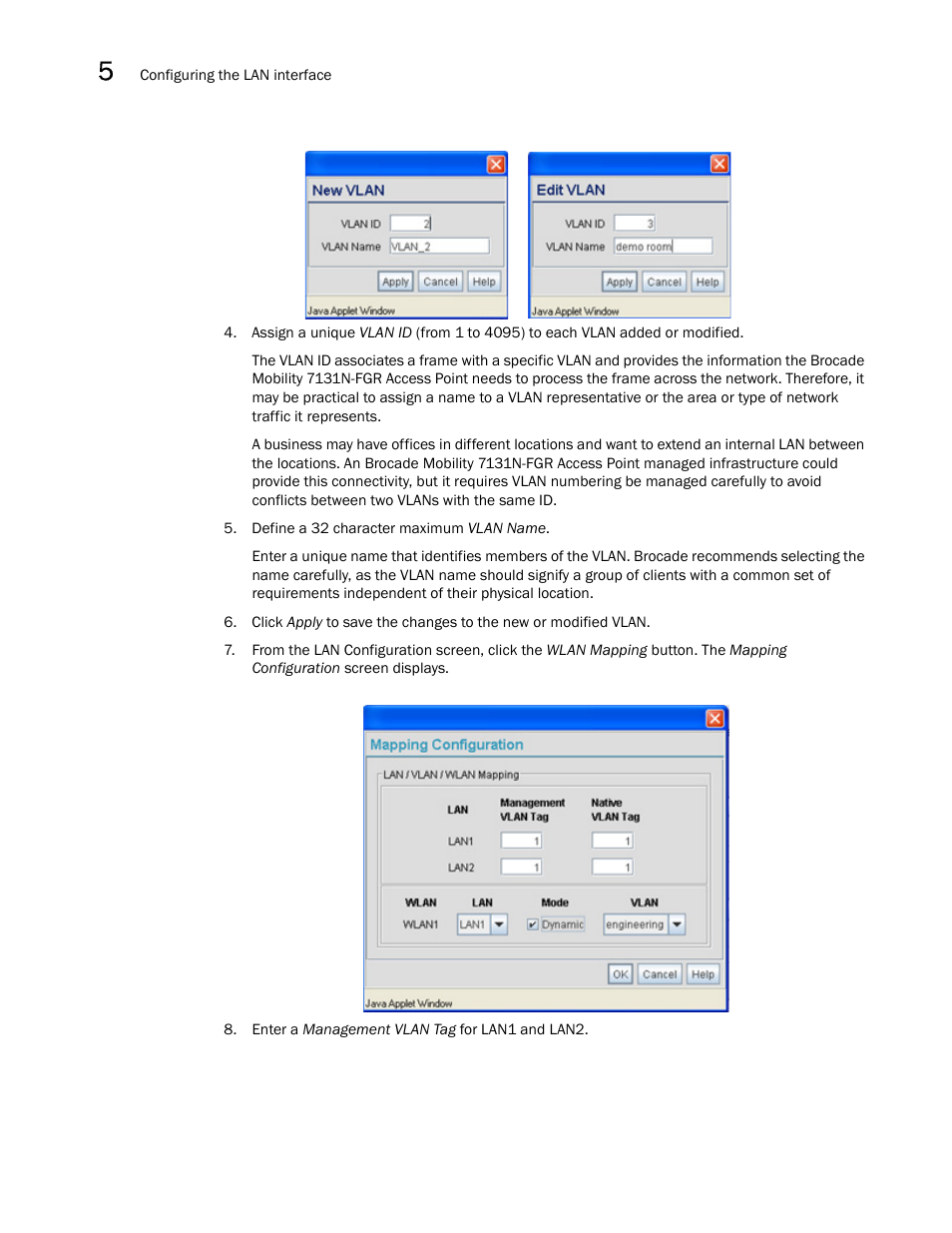 Brocade Mobility 7131N-FGR Access Point Product Reference Guide (Supporting software release 4.0.0.0-35GRN and later) User Manual | Page 116 / 593