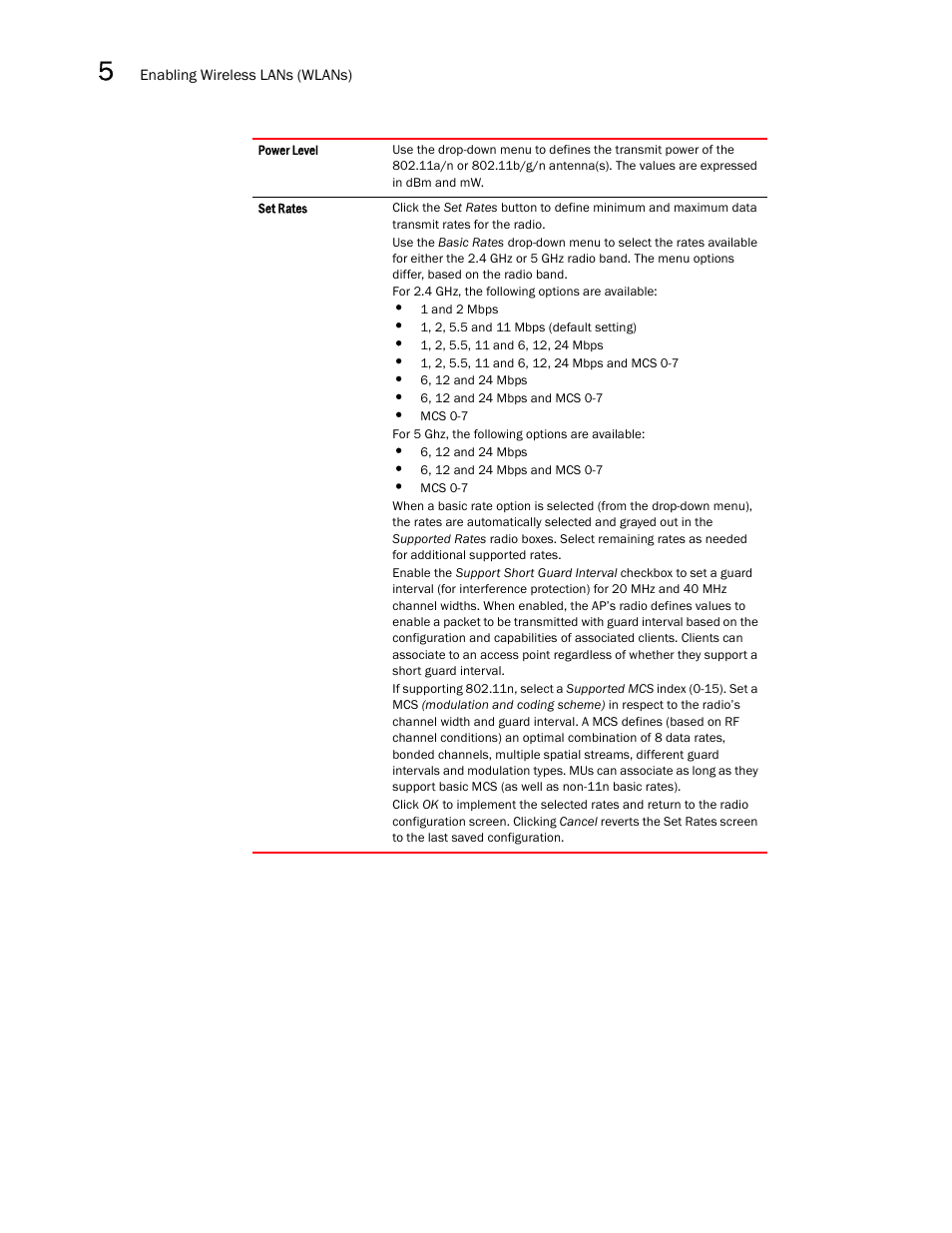 Brocade Mobility 7131N-FGR Access Point Product Reference Guide (Supporting software release 4.0.0.0-35GRN and later) User Manual | Page 158 / 593