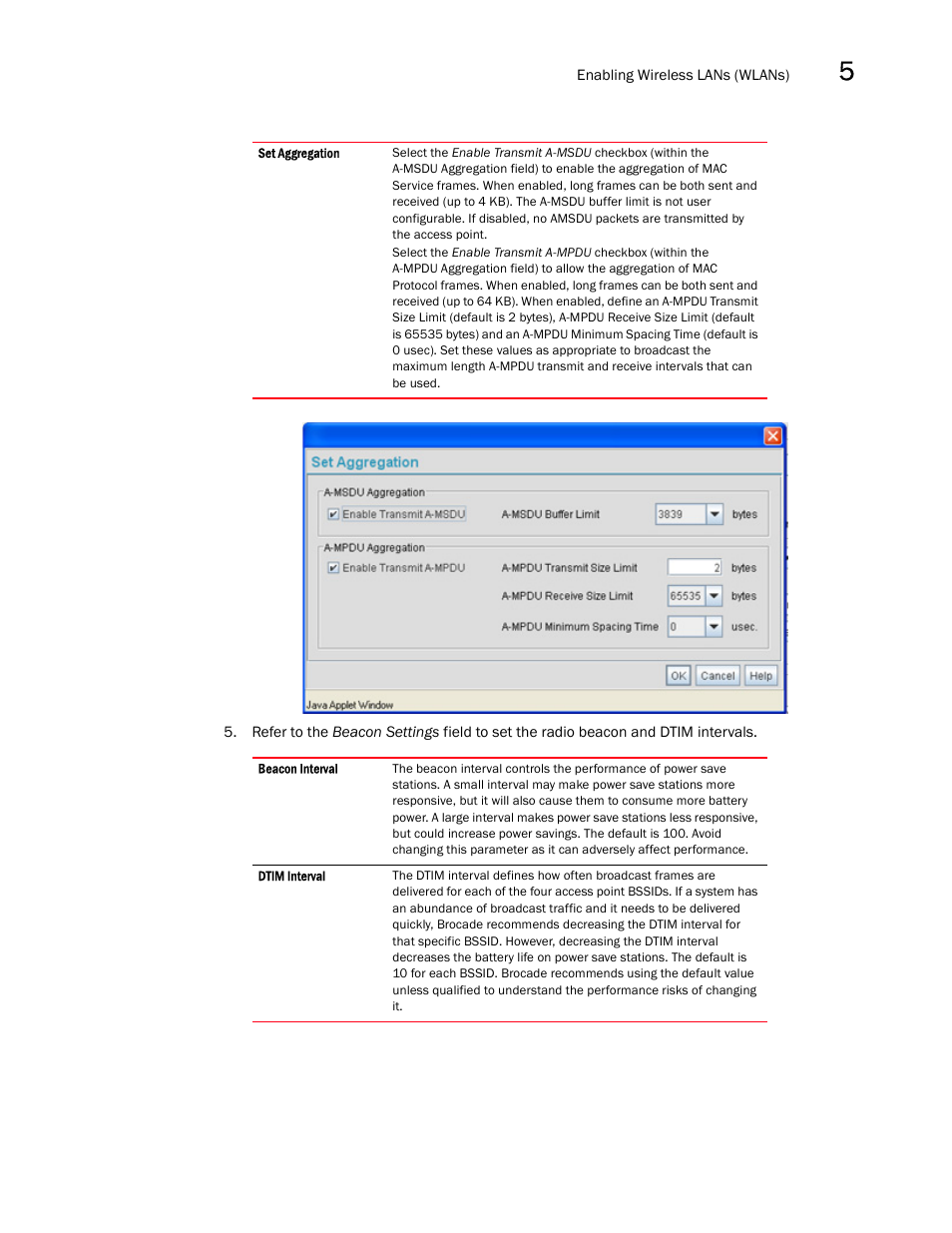 Brocade Mobility 7131N-FGR Access Point Product Reference Guide (Supporting software release 4.0.0.0-35GRN and later) User Manual | Page 161 / 593
