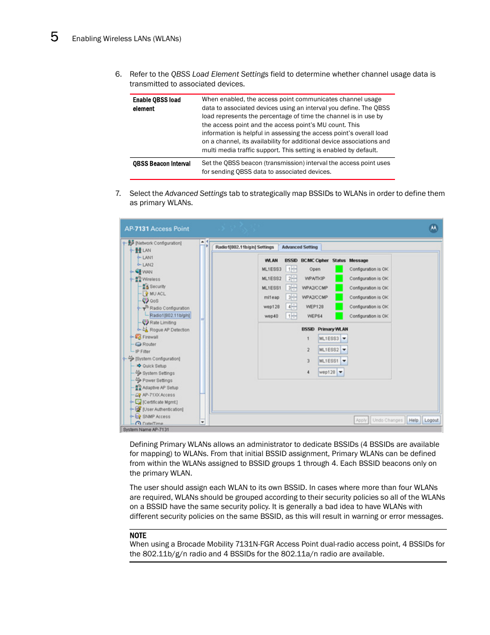 Brocade Mobility 7131N-FGR Access Point Product Reference Guide (Supporting software release 4.0.0.0-35GRN and later) User Manual | Page 162 / 593