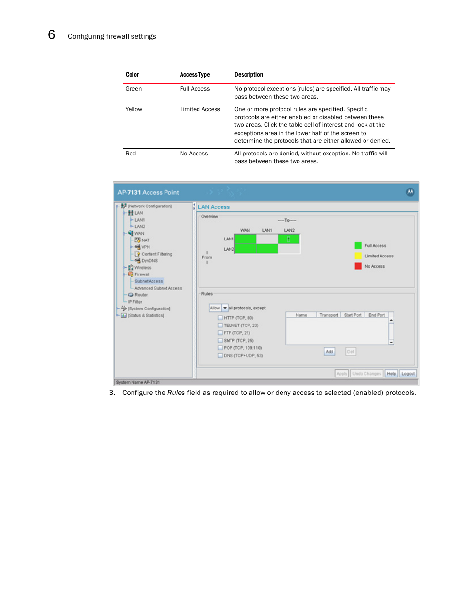 Brocade Mobility 7131N-FGR Access Point Product Reference Guide (Supporting software release 4.0.0.0-35GRN and later) User Manual | Page 186 / 593