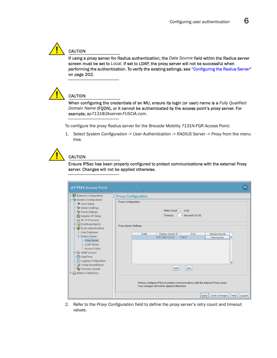 Brocade Mobility 7131N-FGR Access Point Product Reference Guide (Supporting software release 4.0.0.0-35GRN and later) User Manual | Page 219 / 593