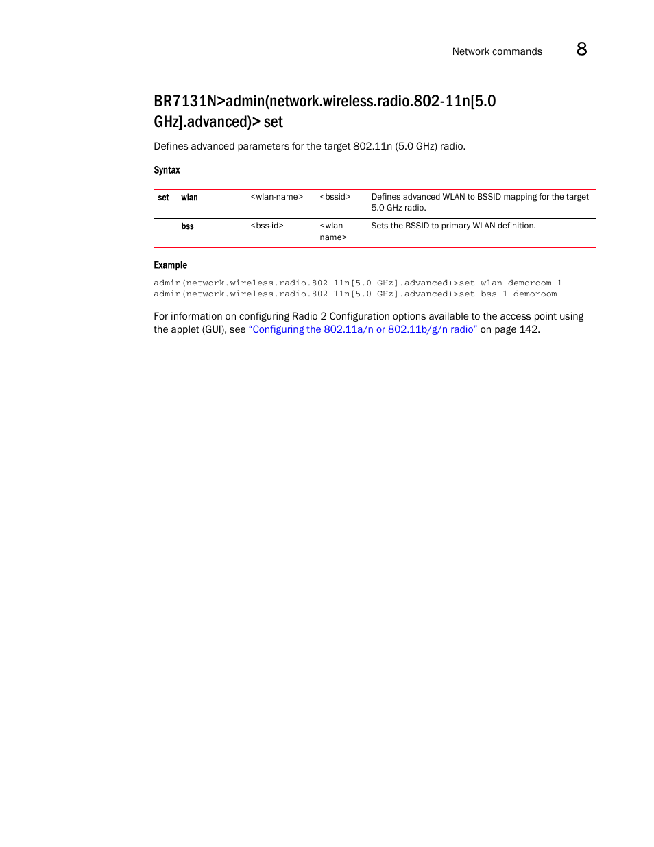 Brocade Mobility 7131N-FGR Access Point Product Reference Guide (Supporting software release 4.0.0.0-35GRN and later) User Manual | Page 371 / 593
