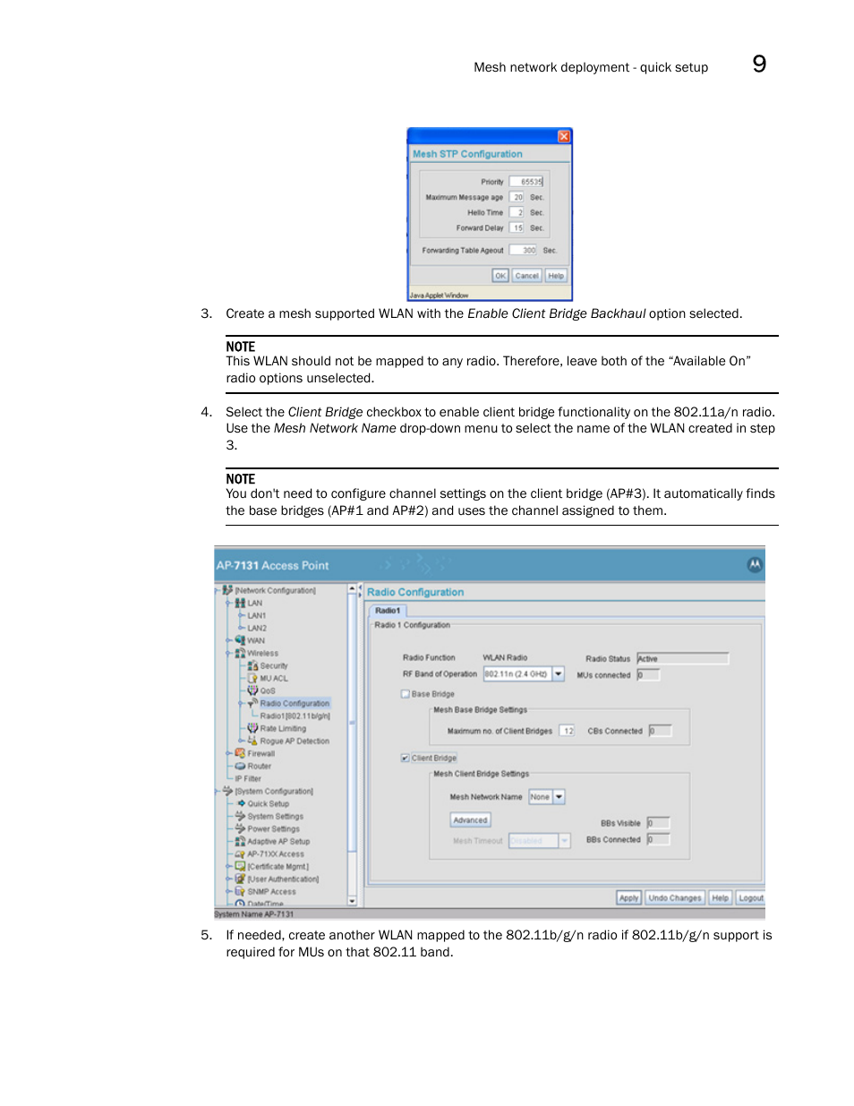 Brocade Mobility 7131N-FGR Access Point Product Reference Guide (Supporting software release 4.0.0.0-35GRN and later) User Manual | Page 549 / 593
