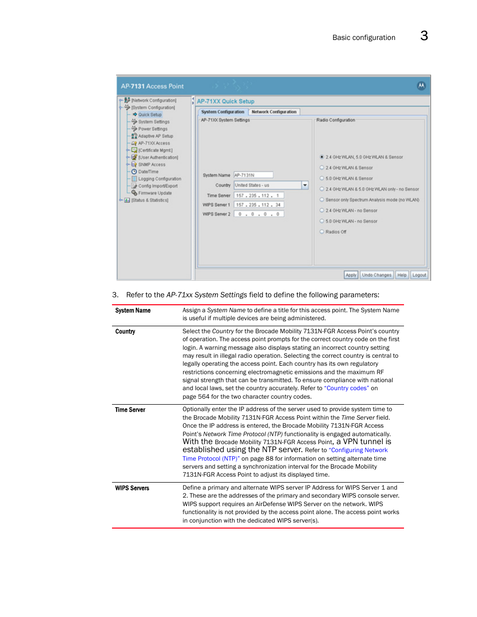 Brocade Mobility 7131N-FGR Access Point Product Reference Guide (Supporting software release 4.0.0.0-35GRN and later) User Manual | Page 57 / 593