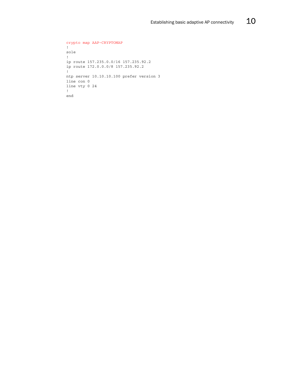 Brocade Mobility 7131N-FGR Access Point Product Reference Guide (Supporting software release 4.0.0.0-35GRN and later) User Manual | Page 573 / 593