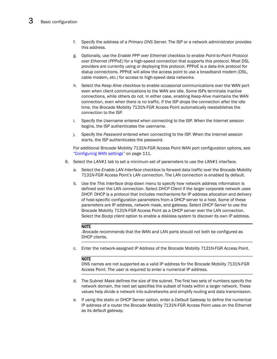 Brocade Mobility 7131N-FGR Access Point Product Reference Guide (Supporting software release 4.0.0.0-35GRN and later) User Manual | Page 60 / 593