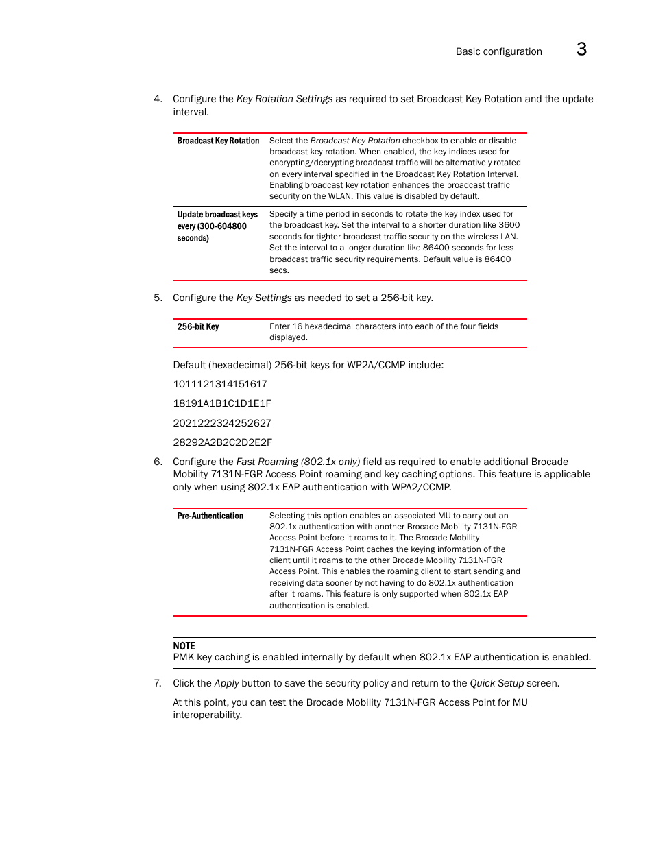 Brocade Mobility 7131N-FGR Access Point Product Reference Guide (Supporting software release 4.0.0.0-35GRN and later) User Manual | Page 63 / 593