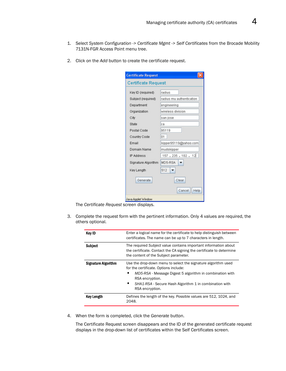 Brocade Mobility 7131N-FGR Access Point Product Reference Guide (Supporting software release 4.0.0.0-35GRN and later) User Manual | Page 83 / 593