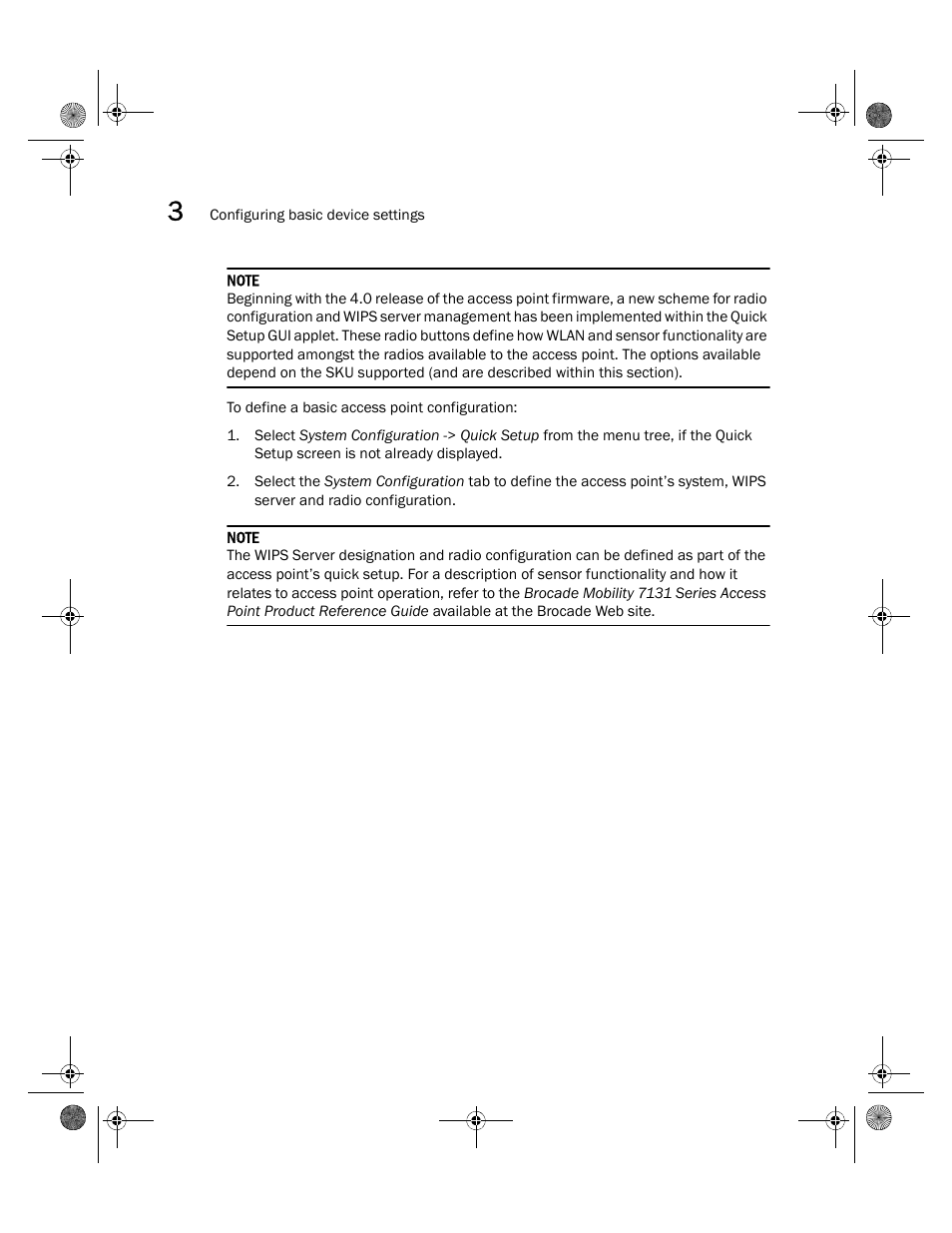 Brocade Mobility 7131N-FGR Access Point Installation Guide (Supporting software release 4.0.0.0-035GRN and later) User Manual | Page 36 / 65