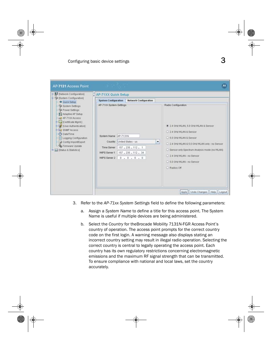 Brocade Mobility 7131N-FGR Access Point Installation Guide (Supporting software release 4.0.0.0-035GRN and later) User Manual | Page 37 / 65