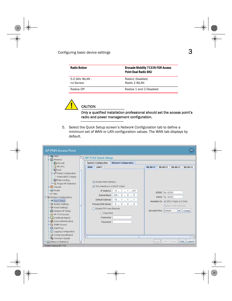 Brocade Mobility 7131N-FGR Access Point Installation Guide (Supporting software release 4.0.0.0-035GRN and later) User Manual | Page 39 / 65