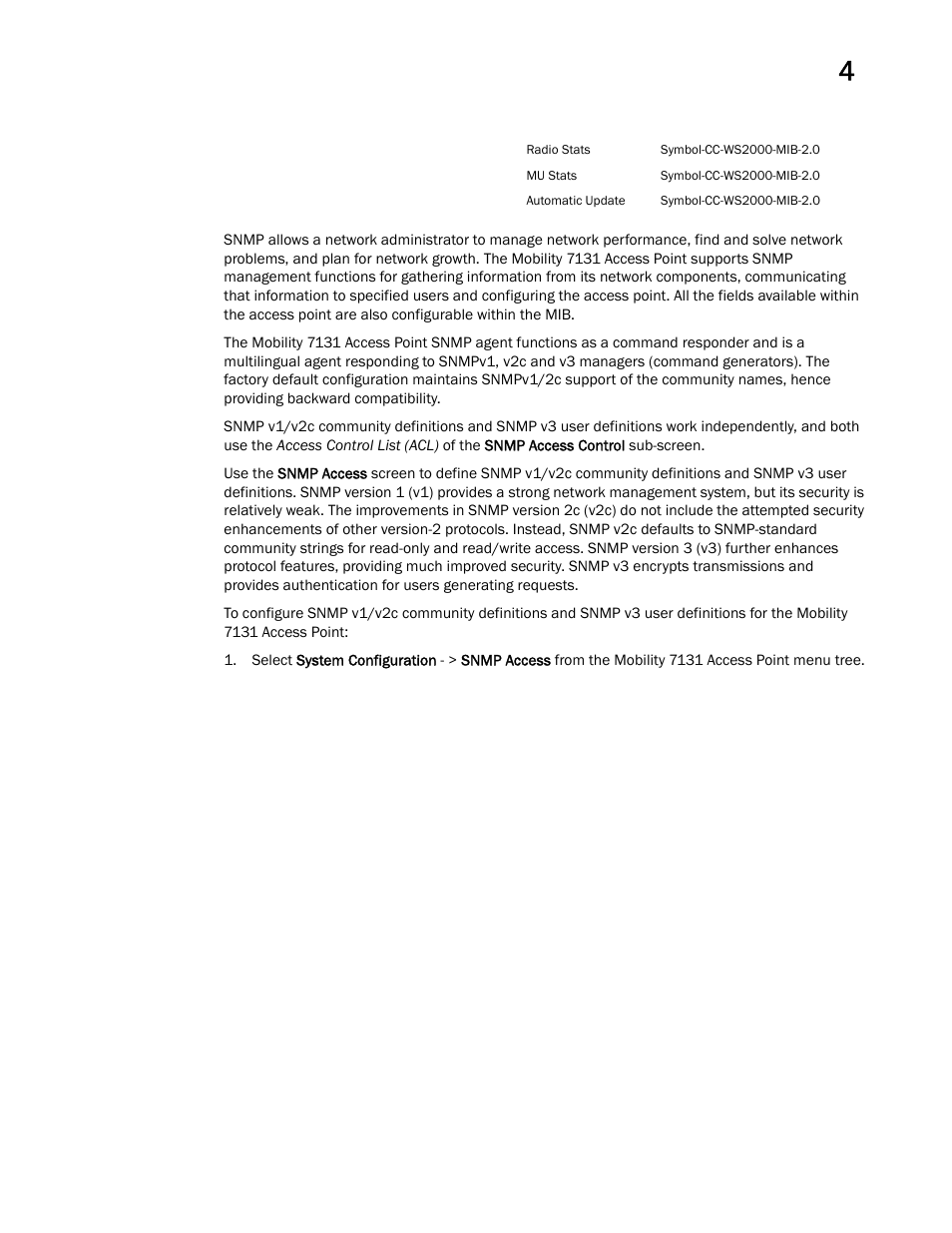 Brocade Mobility 7131 Access Point Product Reference Guide (Supporting software release 4.4.0.0 and later) User Manual | Page 101 / 520