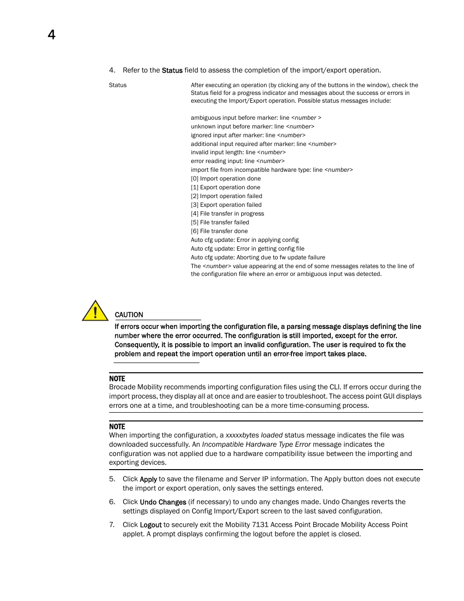 Brocade Mobility 7131 Access Point Product Reference Guide (Supporting software release 4.4.0.0 and later) User Manual | Page 120 / 520