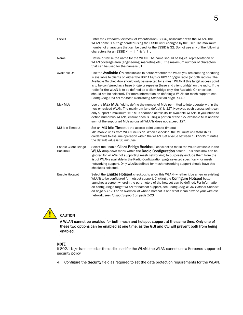 Brocade Mobility 7131 Access Point Product Reference Guide (Supporting software release 4.4.0.0 and later) User Manual | Page 153 / 520