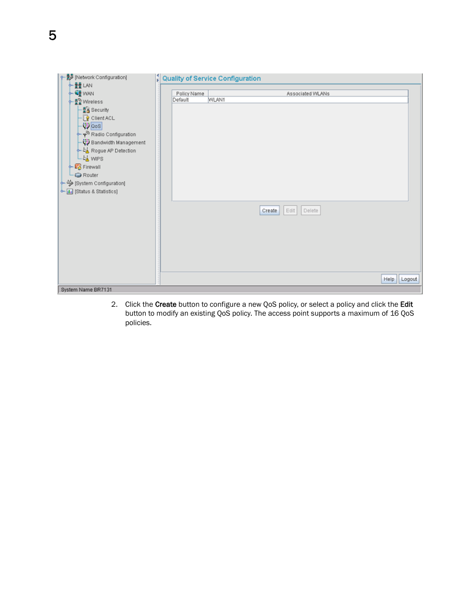 Brocade Mobility 7131 Access Point Product Reference Guide (Supporting software release 4.4.0.0 and later) User Manual | Page 160 / 520