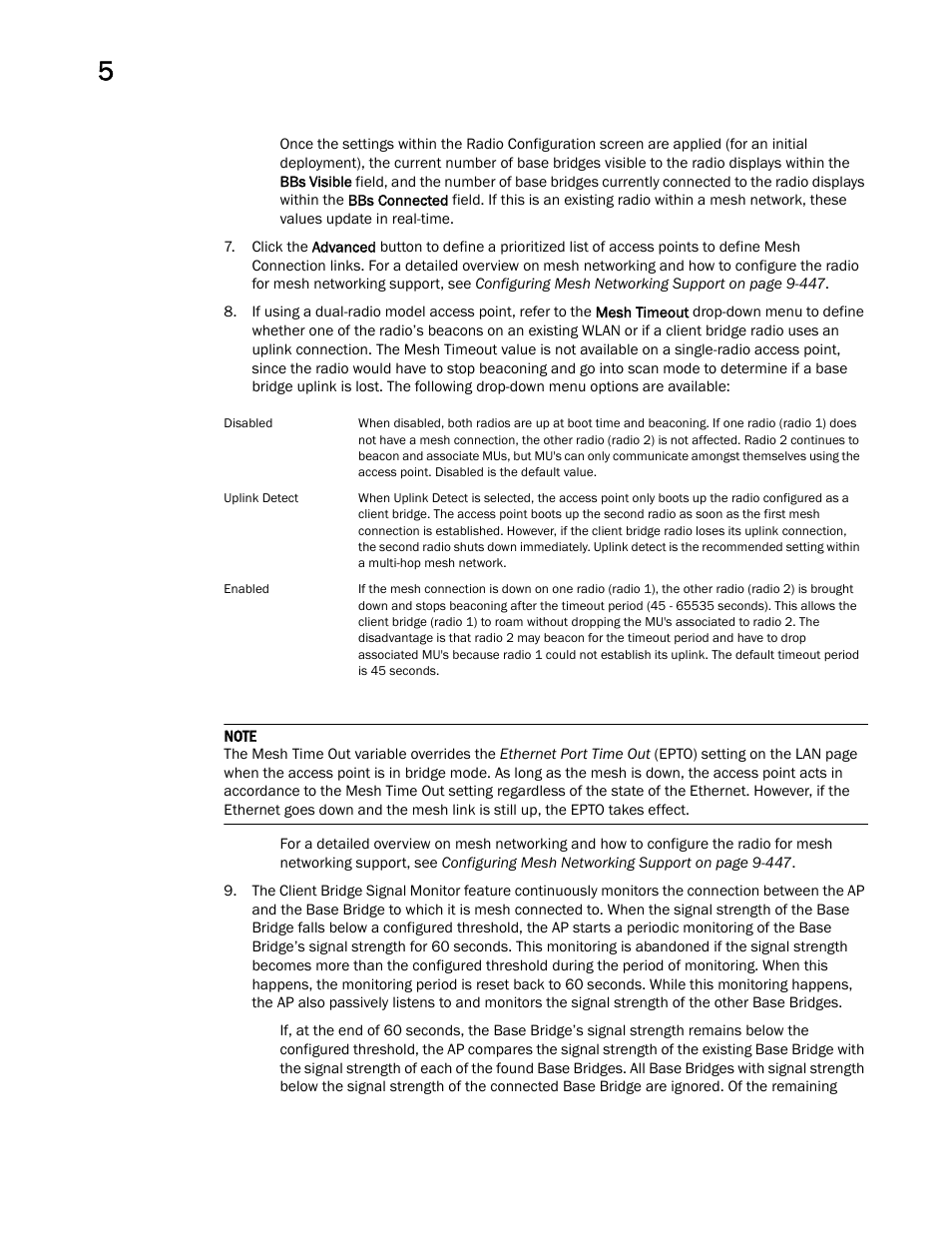 Brocade Mobility 7131 Access Point Product Reference Guide (Supporting software release 4.4.0.0 and later) User Manual | Page 178 / 520