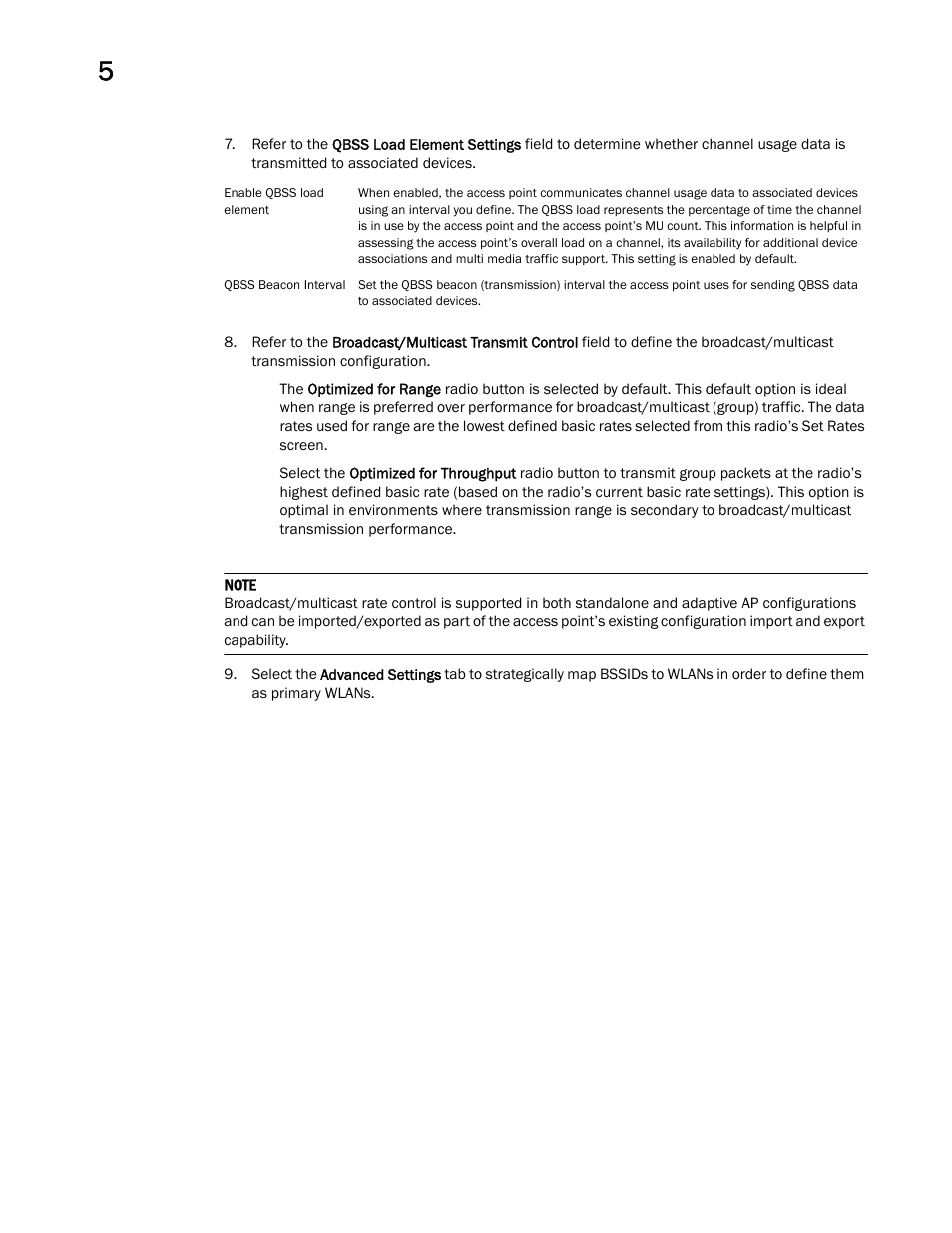 Brocade Mobility 7131 Access Point Product Reference Guide (Supporting software release 4.4.0.0 and later) User Manual | Page 186 / 520