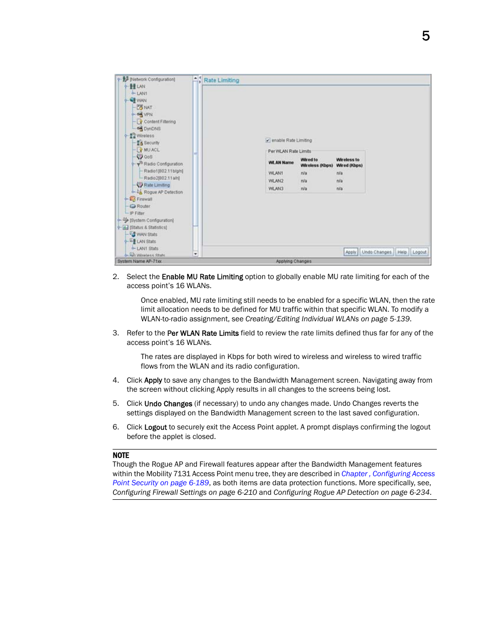 Brocade Mobility 7131 Access Point Product Reference Guide (Supporting software release 4.4.0.0 and later) User Manual | Page 189 / 520