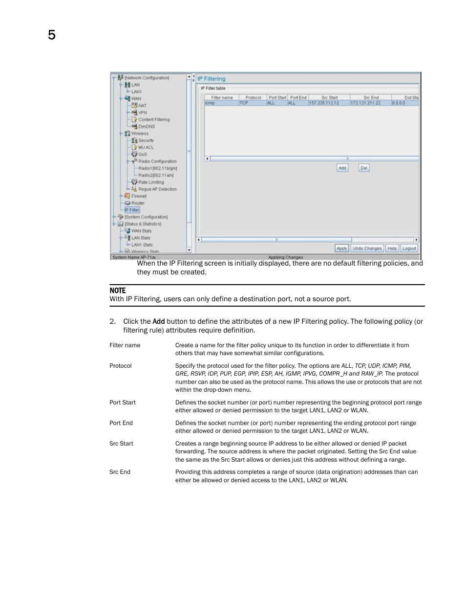 Brocade Mobility 7131 Access Point Product Reference Guide (Supporting software release 4.4.0.0 and later) User Manual | Page 194 / 520