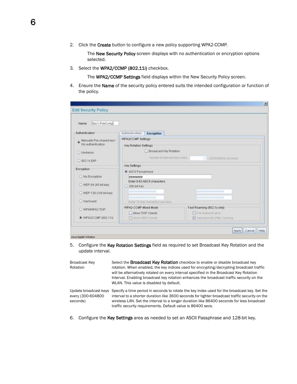Brocade Mobility 7131 Access Point Product Reference Guide (Supporting software release 4.4.0.0 and later) User Manual | Page 218 / 520